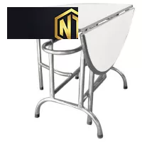 BÀN ĂN INOX GẬP TIỆN LỢI